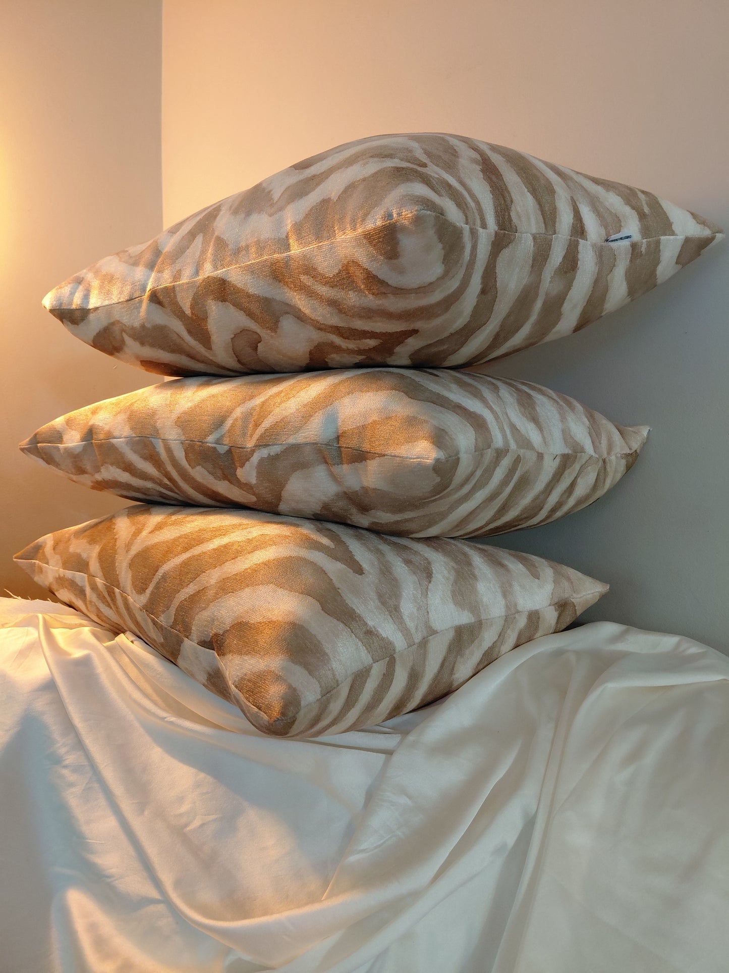 CHRISTINA EWANGA CASHAW ZEBRA PRINT CUSHIONS Set of 2