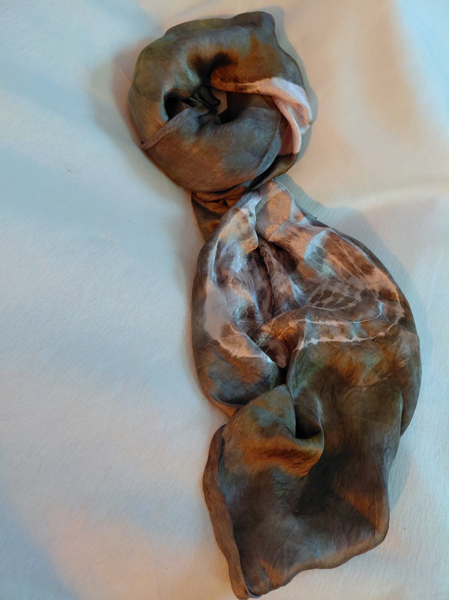 CHRISTINA EWANGA HANDYED SILK SCARF