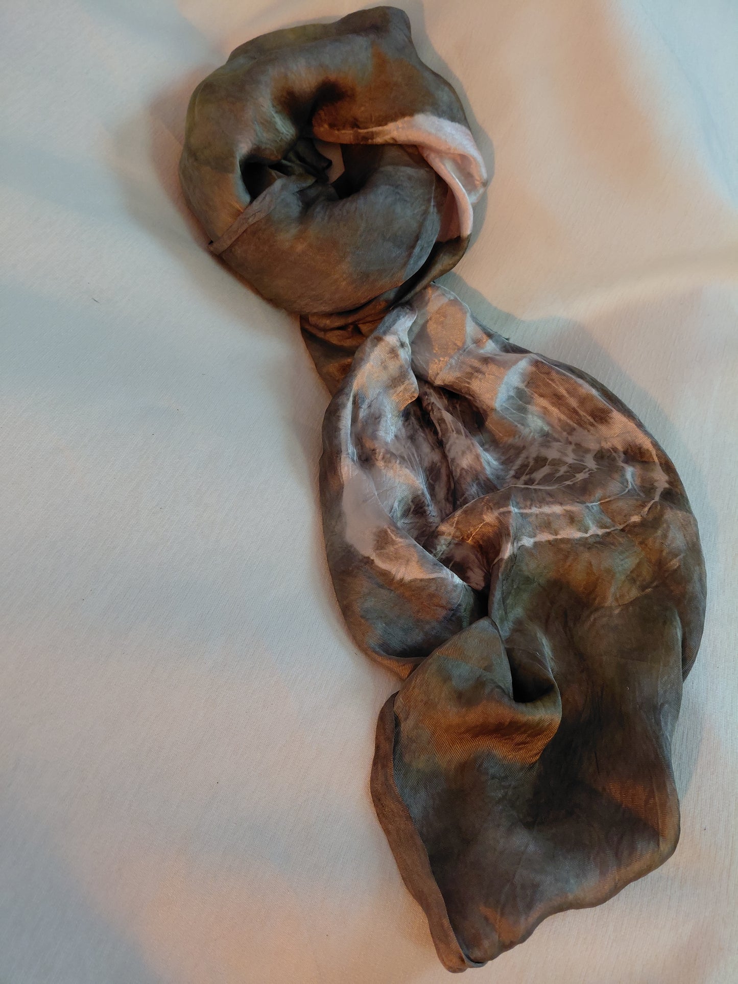 CHRISTINA EWANGA HANDYED SILK SCARF