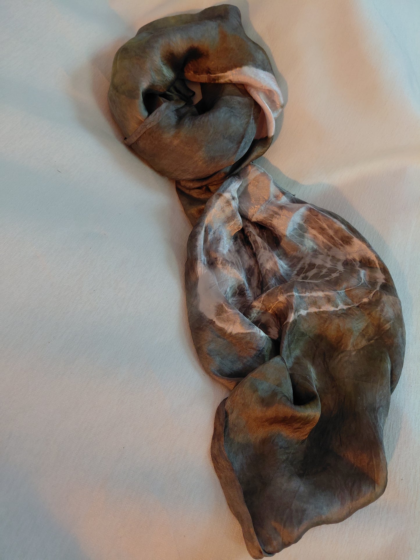 CHRISTINA EWANGA HANDYED SILK SCARF
