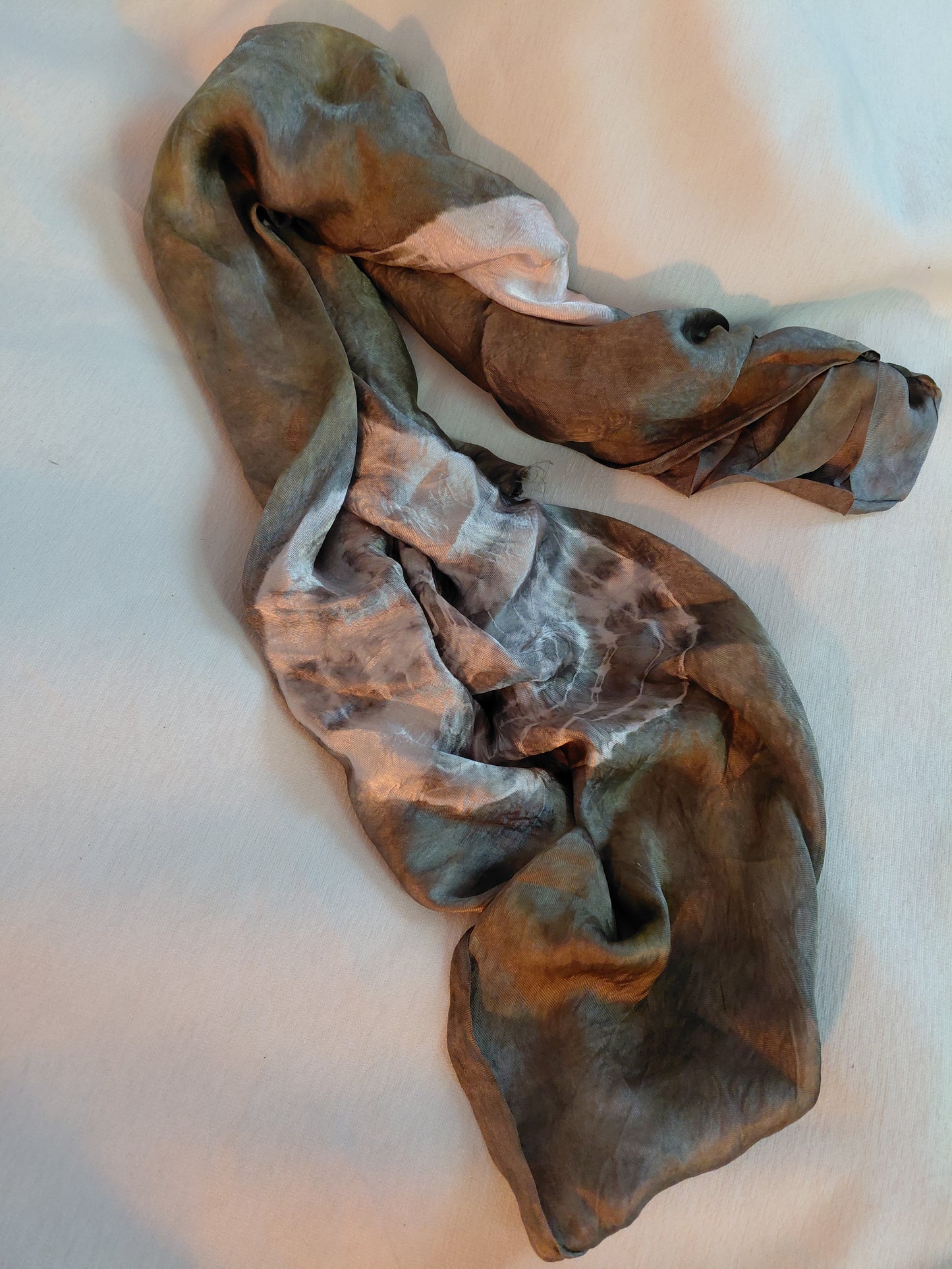 CHRISTINA EWANGA HANDYED SILK SCARF