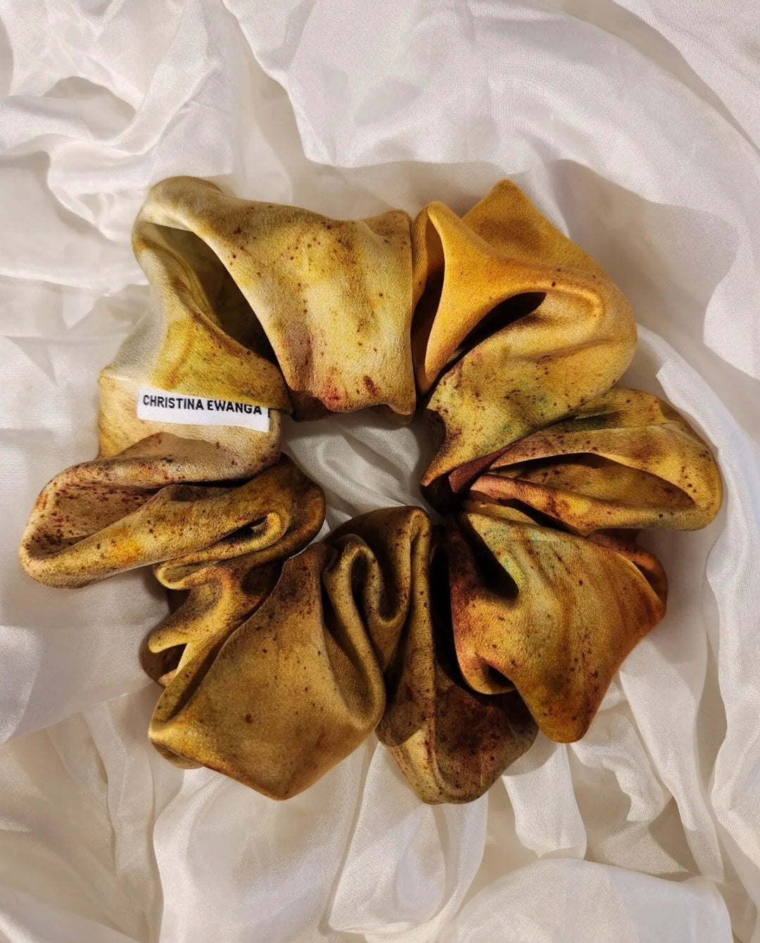 CE's Rusty -Dust Fall Scrunchie in Silk