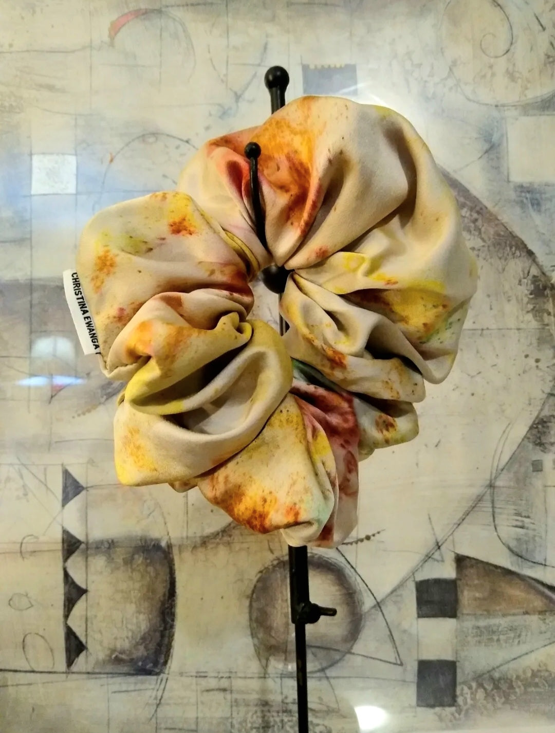 CE's Luxe Artwork XXL Scrunchie