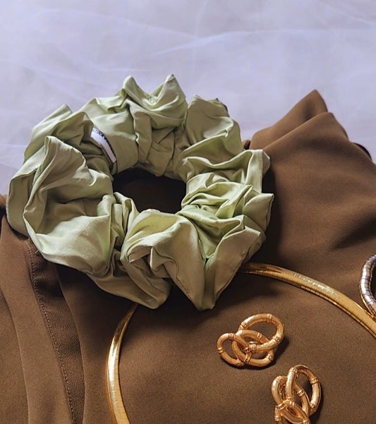 Avocado Luxury Scrunchie