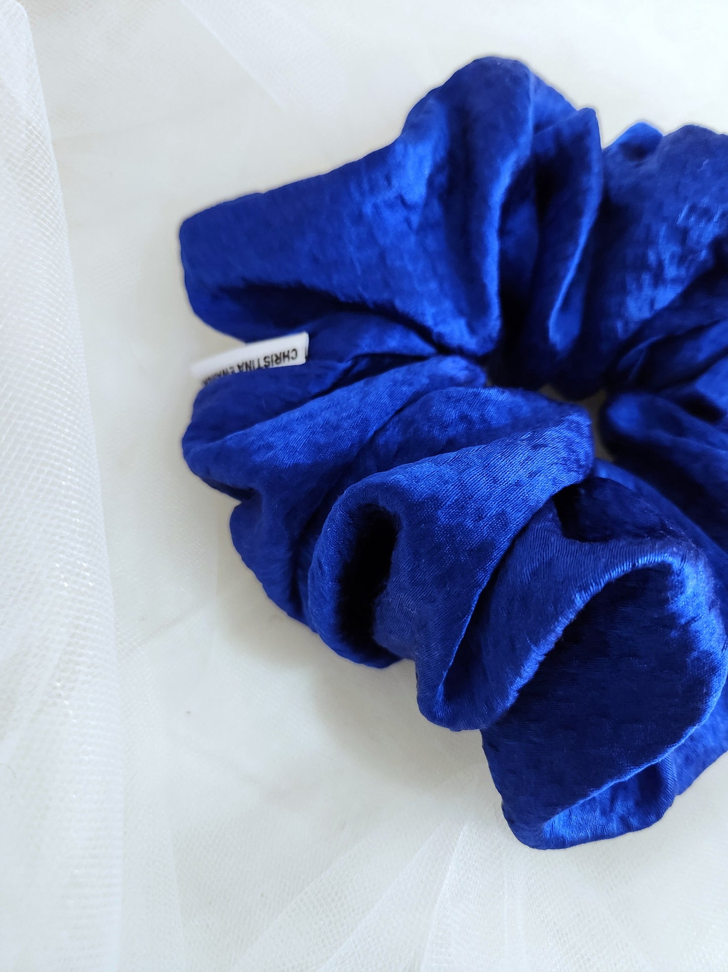 CE's Hammered Silk Scrunchie